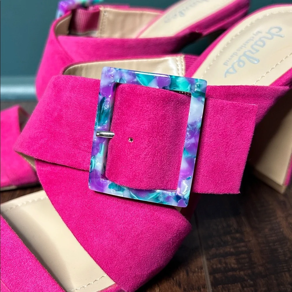 Charles by Charles David Gleam heeled sandals - Picture 4 of 10